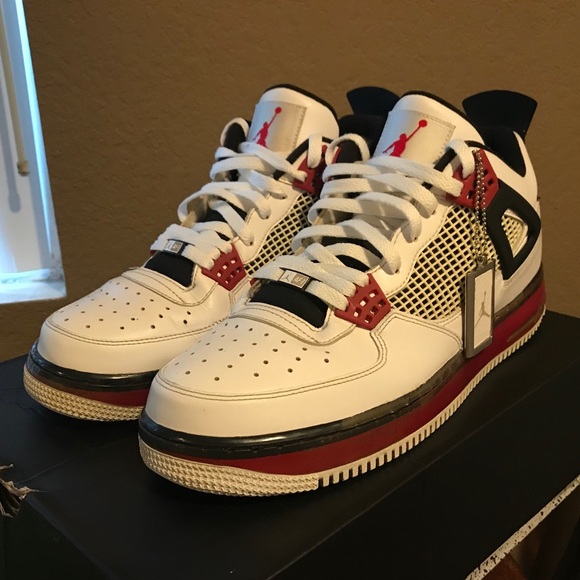 Jordan Other - Nike Air Jordan Force 4 (AJ IV)Varsity Red size 12